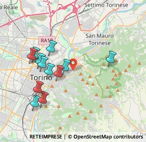 Mappa 10132 Torino TO, Italia (3.79833)