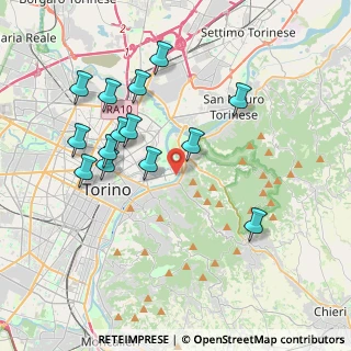 Mappa 10132 Torino TO, Italia (3.855)