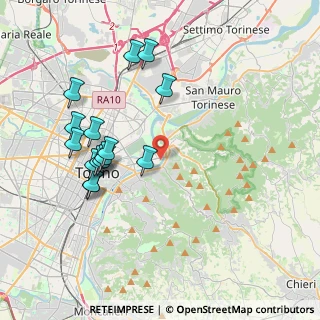 Mappa 10132 Torino TO, Italia (4.01467)