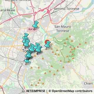 Mappa 10132 Torino TO, Italia (3.52933)