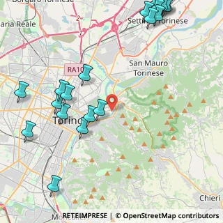 Mappa 10132 Torino TO, Italia (5.998)