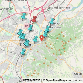 Mappa 10132 Torino TO, Italia (3.59231)