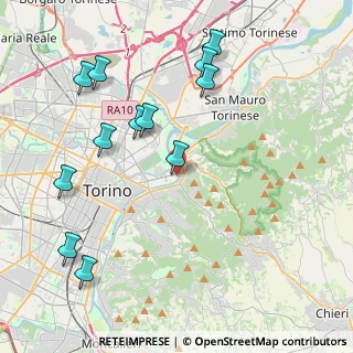 Mappa 10132 Torino TO, Italia (4.67167)