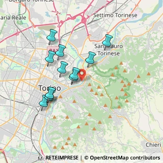 Mappa 10132 Torino TO, Italia (3.40167)