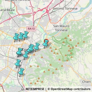 Mappa 10132 Torino TO, Italia (4.67667)