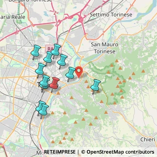 Mappa 10132 Torino TO, Italia (3.925)