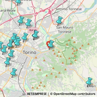 Mappa 10132 Torino TO, Italia (6.29632)