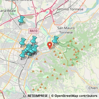 Mappa 10132 Torino TO, Italia (3.94)