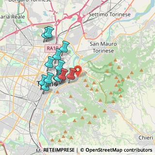 Mappa 10132 Torino TO, Italia (3.28923)