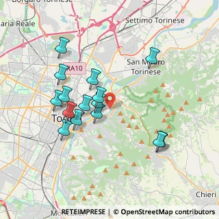 Mappa 10132 Torino TO, Italia (3.50867)
