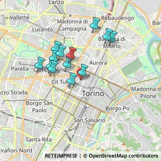 Mappa Via Giovanni Ambrogio Bertrandi, 10122 Torino TO, Italia (1.62769)