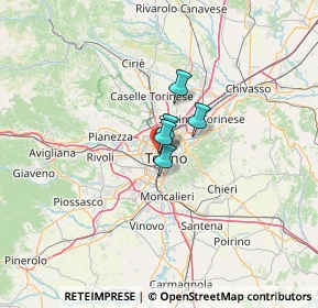 Mappa Via Claudio Beaumont, 10145 Torino TO, Italia (44.70875)