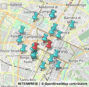 Mappa Via Claudio Beaumont, 10145 Torino TO, Italia (1.71)