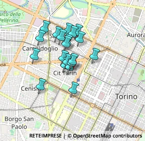 Mappa Via Claudio Beaumont, 10145 Torino TO, Italia (0.642)