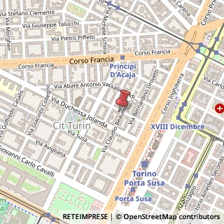 Mappa Via Giuseppe Grassi, 9, 10138 Torino, Torino (Piemonte)