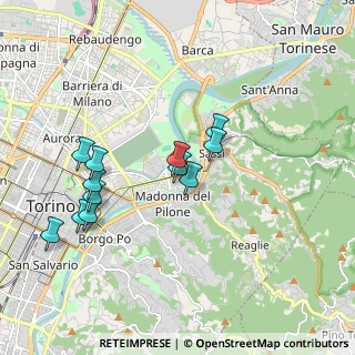 Mappa Via Privata, 10153 Torino TO, Italia (1.75083)