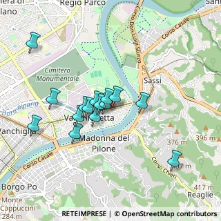 Mappa Via Privata, 10153 Torino TO, Italia (0.75467)