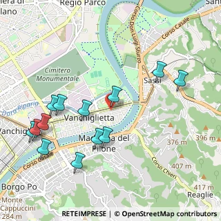 Mappa Via Privata, 10153 Torino TO, Italia (1.13846)