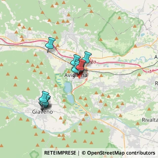 Mappa Via Benetti, 10051 Avigliana TO, Italia (2.94583)