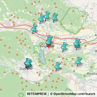 Mappa Via Benetti, 10051 Avigliana TO, Italia (4.25188)