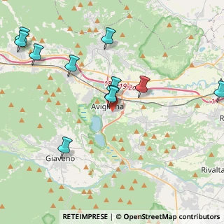 Mappa Via Benetti, 10051 Avigliana TO, Italia (5.0275)