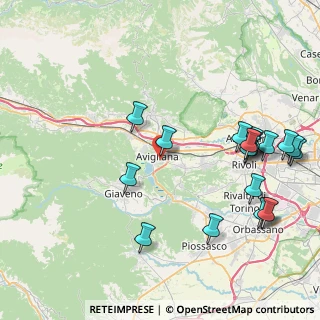 Mappa Via Benetti, 10051 Avigliana TO, Italia (9.89947)