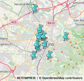Mappa Piazza XVIII Dicembre, 10122 Torino TO, Italia (2.42)