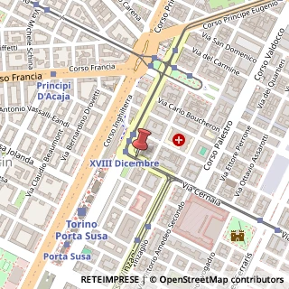 Mappa Via Cernaia,  46, 10122 Torino, Torino (Piemonte)