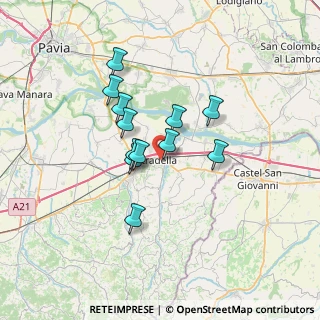 Mappa , 27049 Stradella PV, Italia (5.2575)