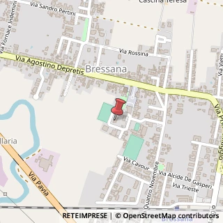 Mappa Piazza Guglielmo Marconi, 16, 27042 Bressana Bottarone, Pavia (Lombardia)