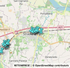 Mappa Via Giuseppe Verdi, 27049 Stradella PV, Italia (2.3)