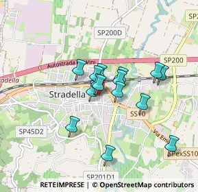 Mappa Via Giuseppe Verdi, 27049 Stradella PV, Italia (0.65533)