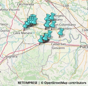 Mappa Via Giuseppe Verdi, 27049 Stradella PV, Italia (10.822)