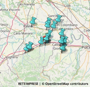 Mappa Via Giuseppe Verdi, 27049 Stradella PV, Italia (9.1605)