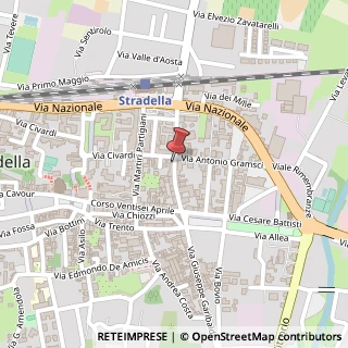 Mappa Via G. Mazzini, 26, 27049 Pieve Porto Morone, Pavia (Lombardia)