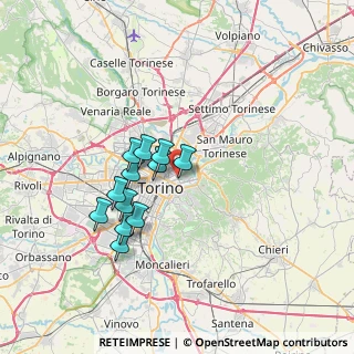 Mappa Corso Novara, 10153 Torino TO, Italia (5.735)