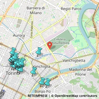 Mappa Corso Novara, 10153 Torino TO, Italia (1.6605)