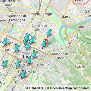 Mappa Corso Novara, 10153 Torino TO, Italia (2.54643)