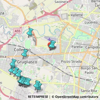 Mappa Via Luigi Galvani, 10093 Collegno TO, Italia (3.32167)