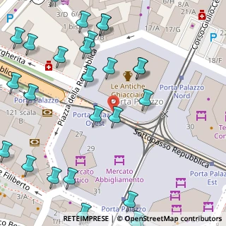 Mappa Il mercato centrale, 10100 Torino TO, Italia (0.07308)