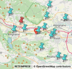 Mappa Via Nino Costa, 10090 Rosta TO, Italia (4.57)