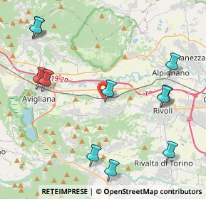 Mappa Via Nino Costa, 10090 Rosta TO, Italia (5.14)