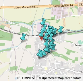 Mappa Via Nino Costa, 10090 Rosta TO, Italia (0.26667)