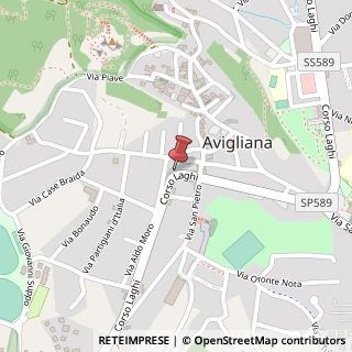 Mappa Corso Laghi, 212, 10051 Avigliana, Torino (Piemonte)