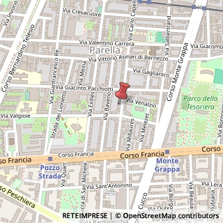Mappa Via Carlo Capelli, 21/A, 10146 Torino, Torino (Piemonte)
