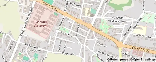 Mappa Rivoli
