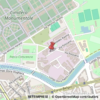 Mappa Via Poliziano, 34, 10153 Torino, Torino (Piemonte)