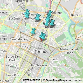 Mappa Fermata 84 - PORTA PALAZZO NORD, 10152 Torino TO, Italia (1.75733)