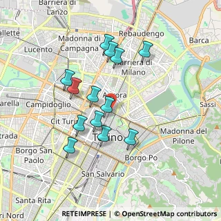 Mappa Fermata 84 - PORTA PALAZZO NORD, 10152 Torino TO, Italia (1.62615)