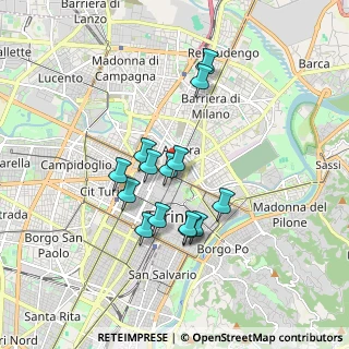 Mappa Fermata 84 - PORTA PALAZZO NORD, 10152 Torino TO, Italia (1.44714)
